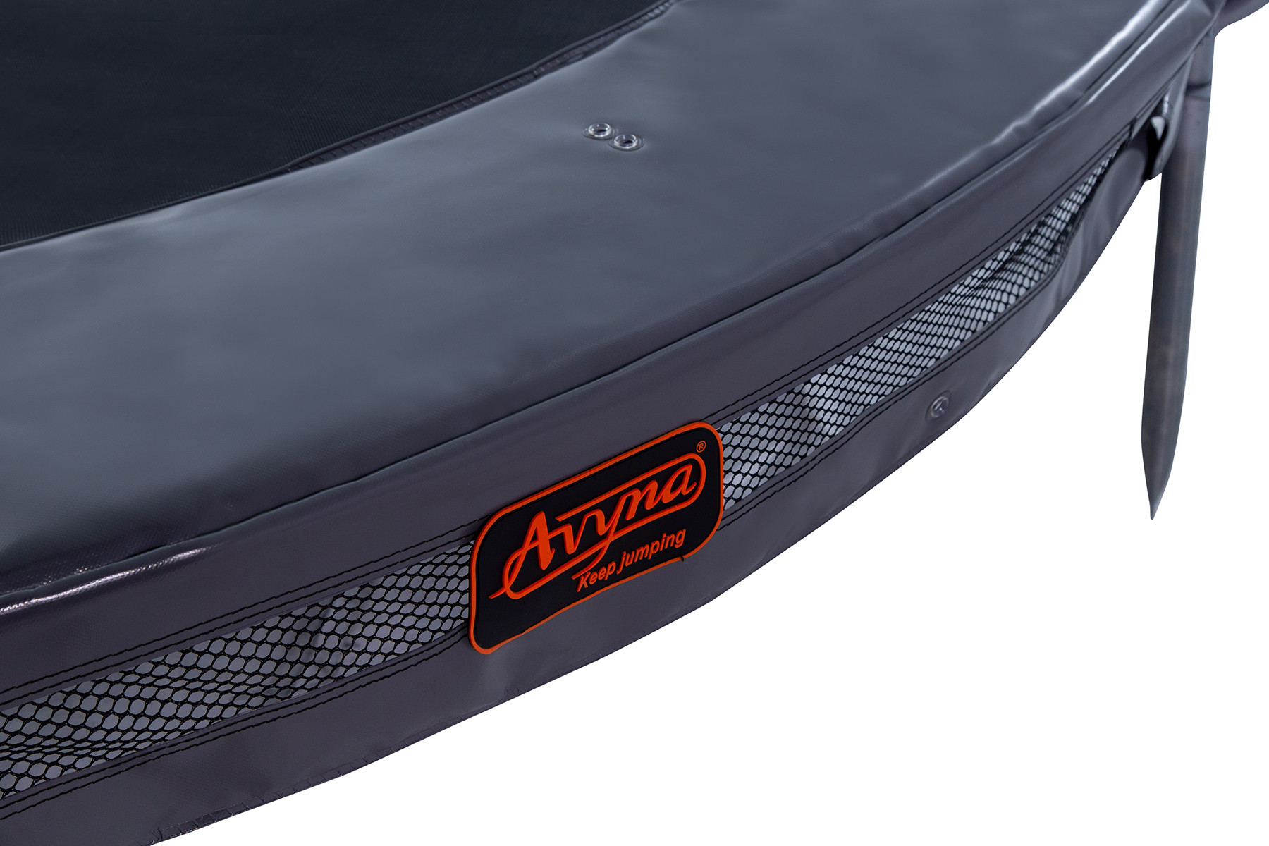 Avyna Trampolin-Schutzrand HD Plus - Unterflur - ø 430 cm (14ft) - Grau