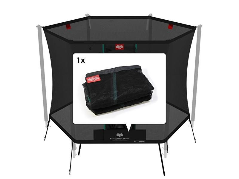 BERG Trampolin-Sicherheitsnetz - Sicherheitsnetz Comfort - 180 cm - Loses Netz