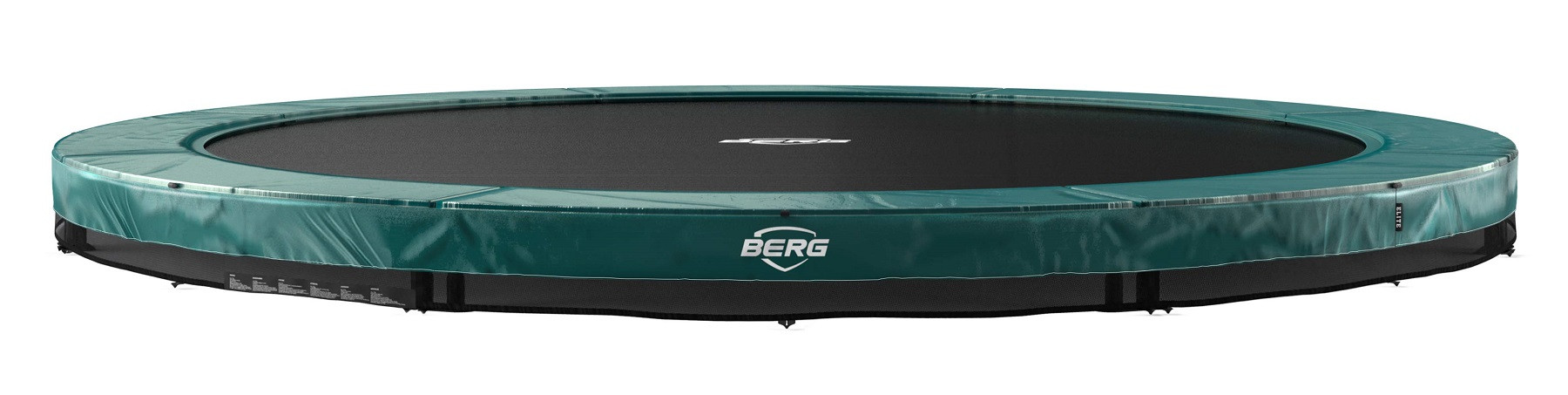 BERG Trampolin Elite - InGround - rundes - 330 cm - Grün