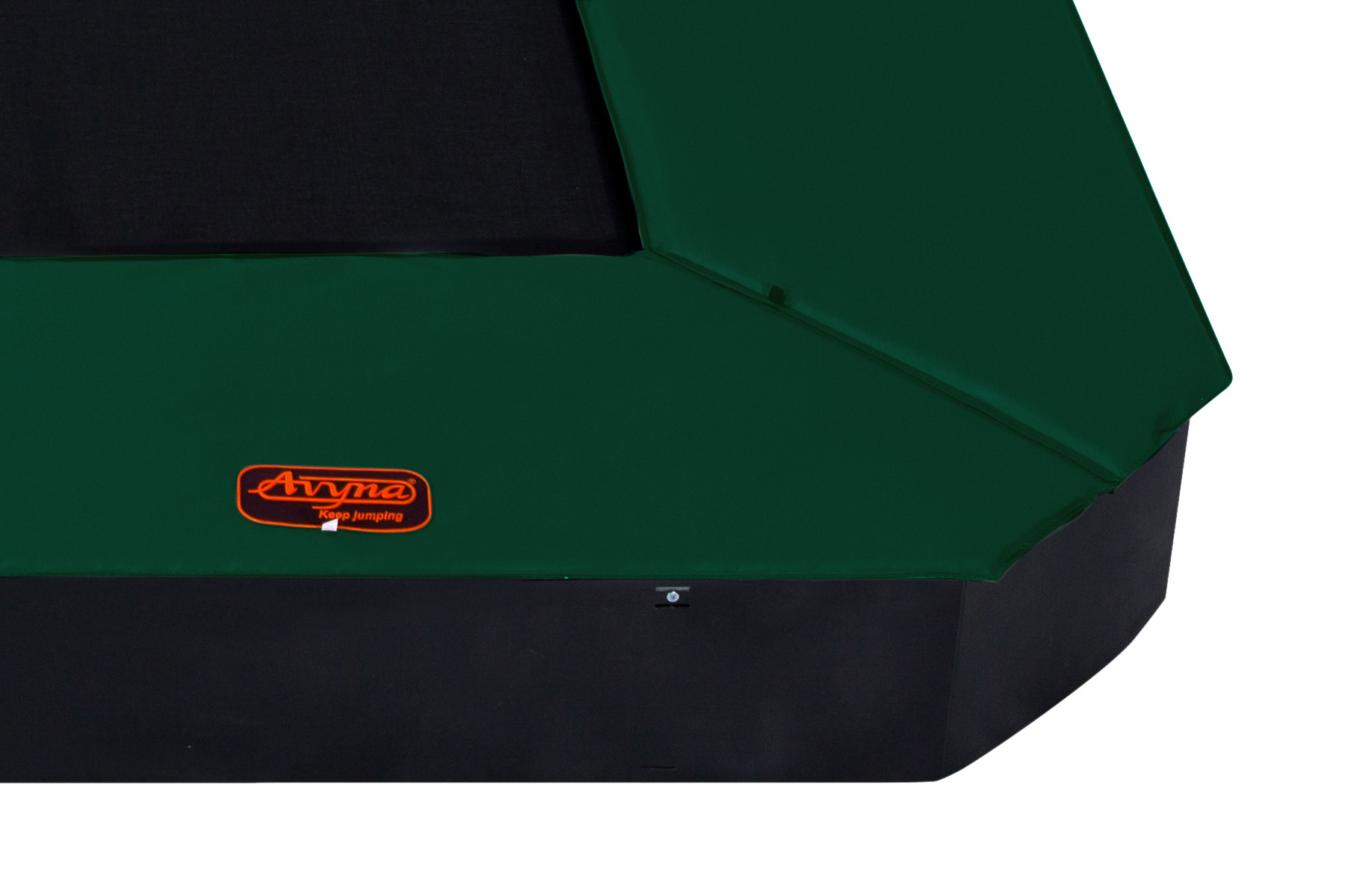 Avyna PRO-LINE Top Safe Trampolin Schutzrand 305 x 225 cm (223) - Flaches Niveau - Grün