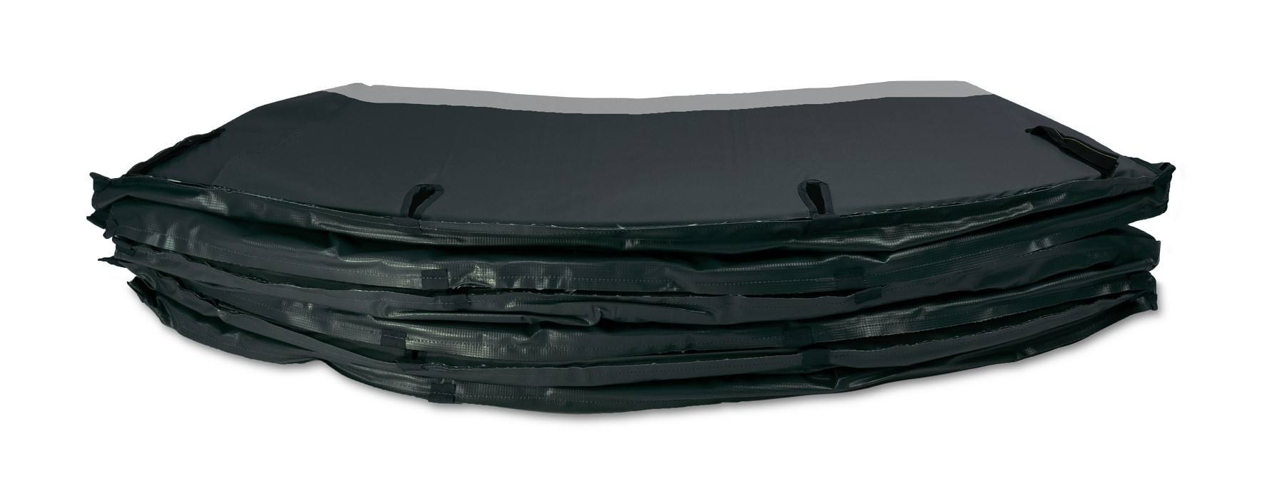 EXIT Trampolin-Schutzrand - Allure Premium - 366 x 214 cm - Schwarz