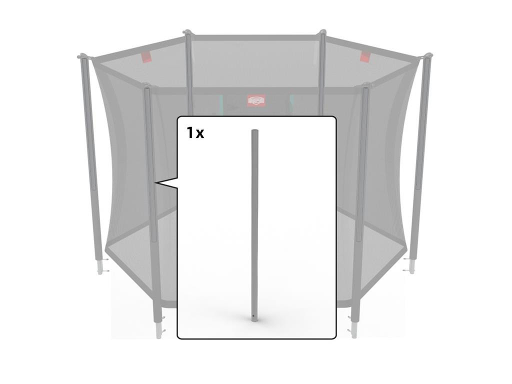 BERG Trampolin-Sicherheitsnetz - Sicherheitsnetz Comfort - Obere Stange - 180 + 240 + 300 cm
