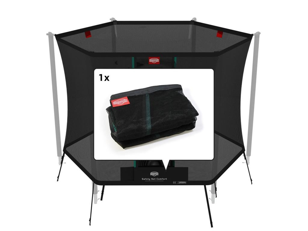 BERG Trampolin-Sicherheitsnetz - Sicherheitsnetz Comfort - 240 cm - Loses Netz