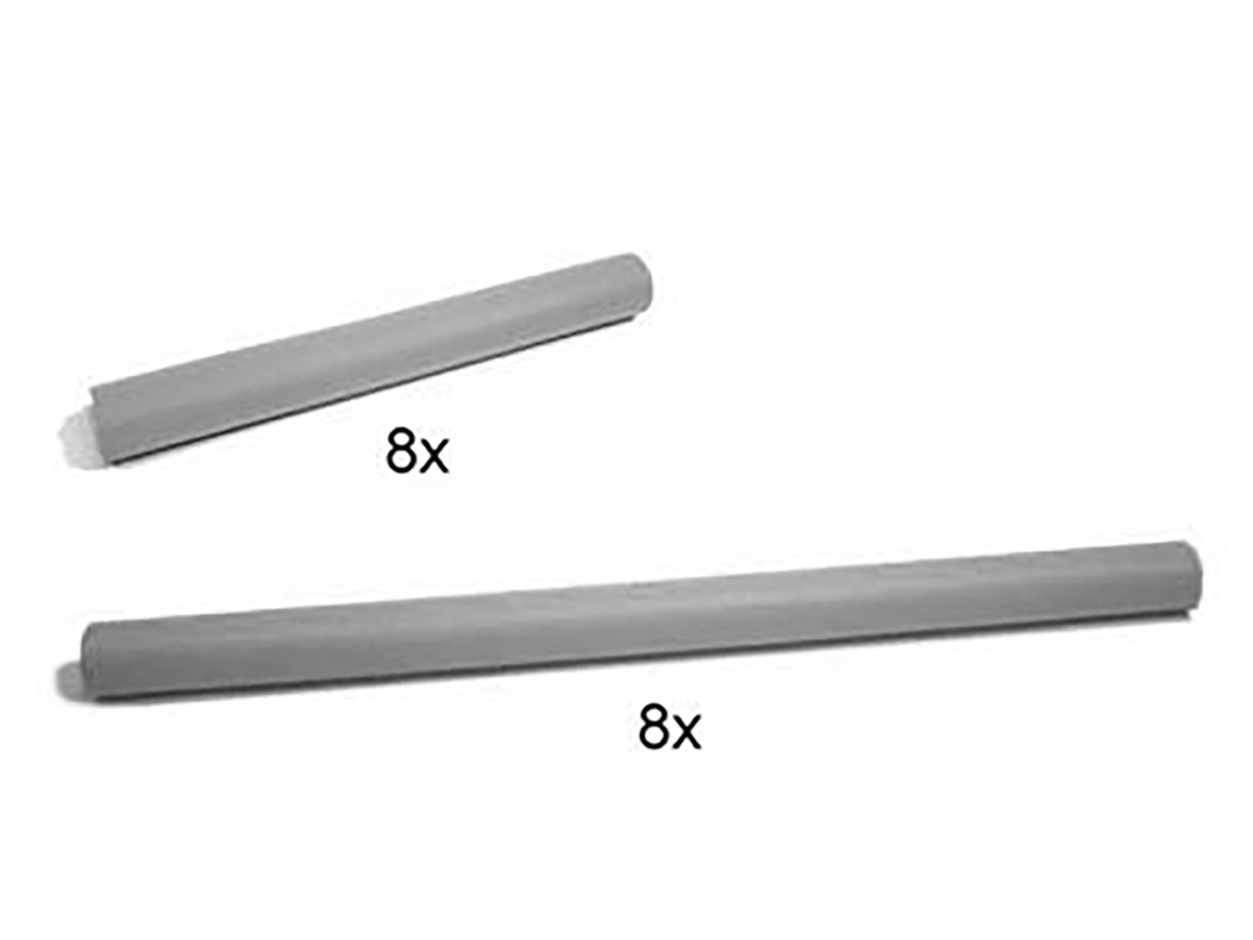 BERG Safety Net Comfort - Schaumstoffset (8x oben; 8x unten)(Weiß)