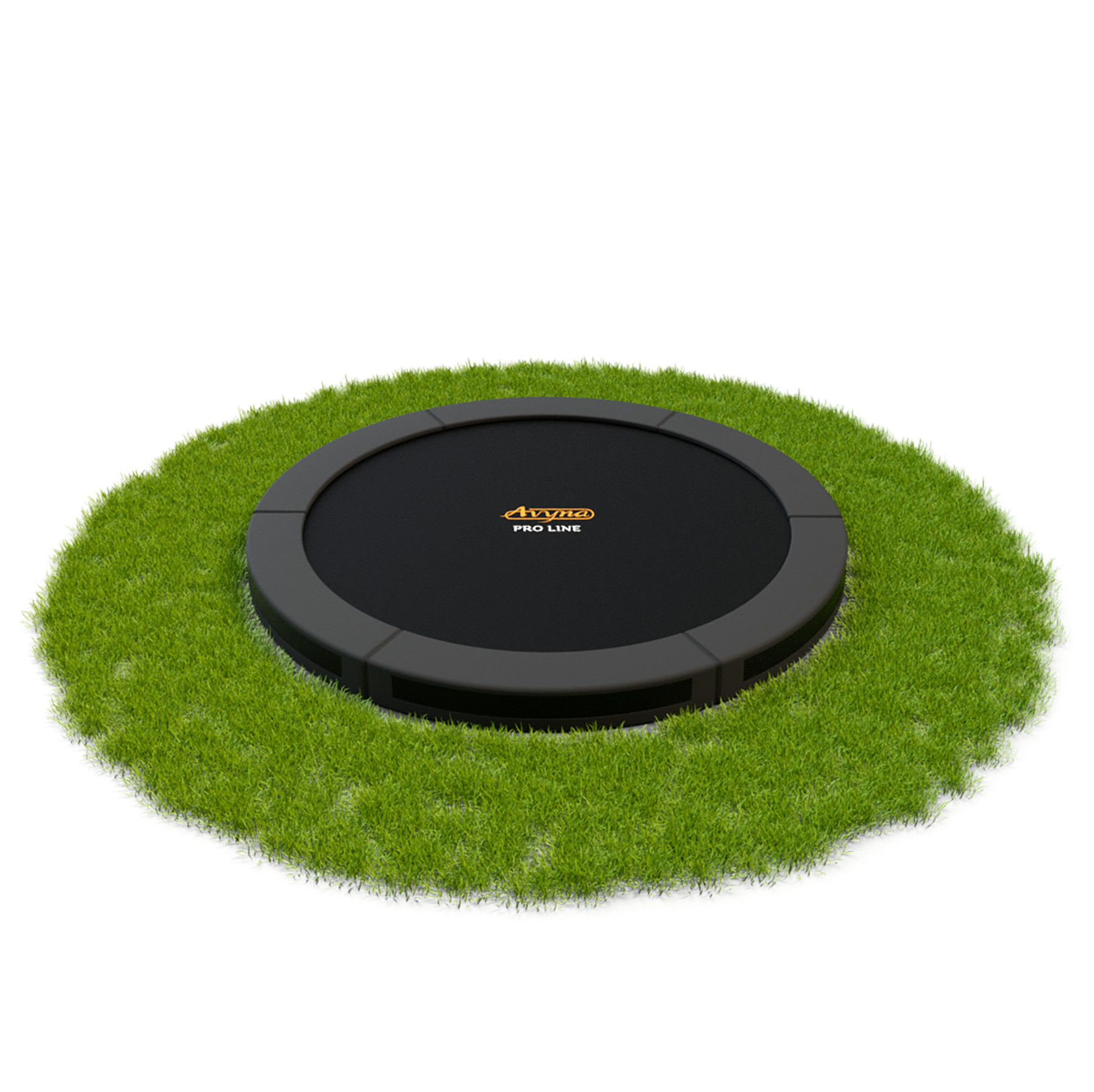 Avyna Trampolin Inground Pro-Line - ø 305 cm (10ft) - HD Plus Trampolin - Grijs