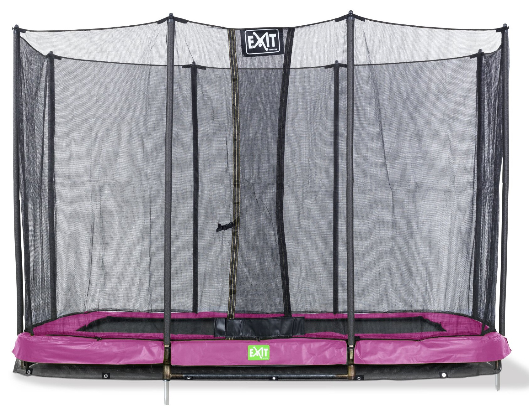 EXIT Twist Trampolin Sicherheitsnetz für den Boden - 427 x 244 cm - (ohne Trampolin)