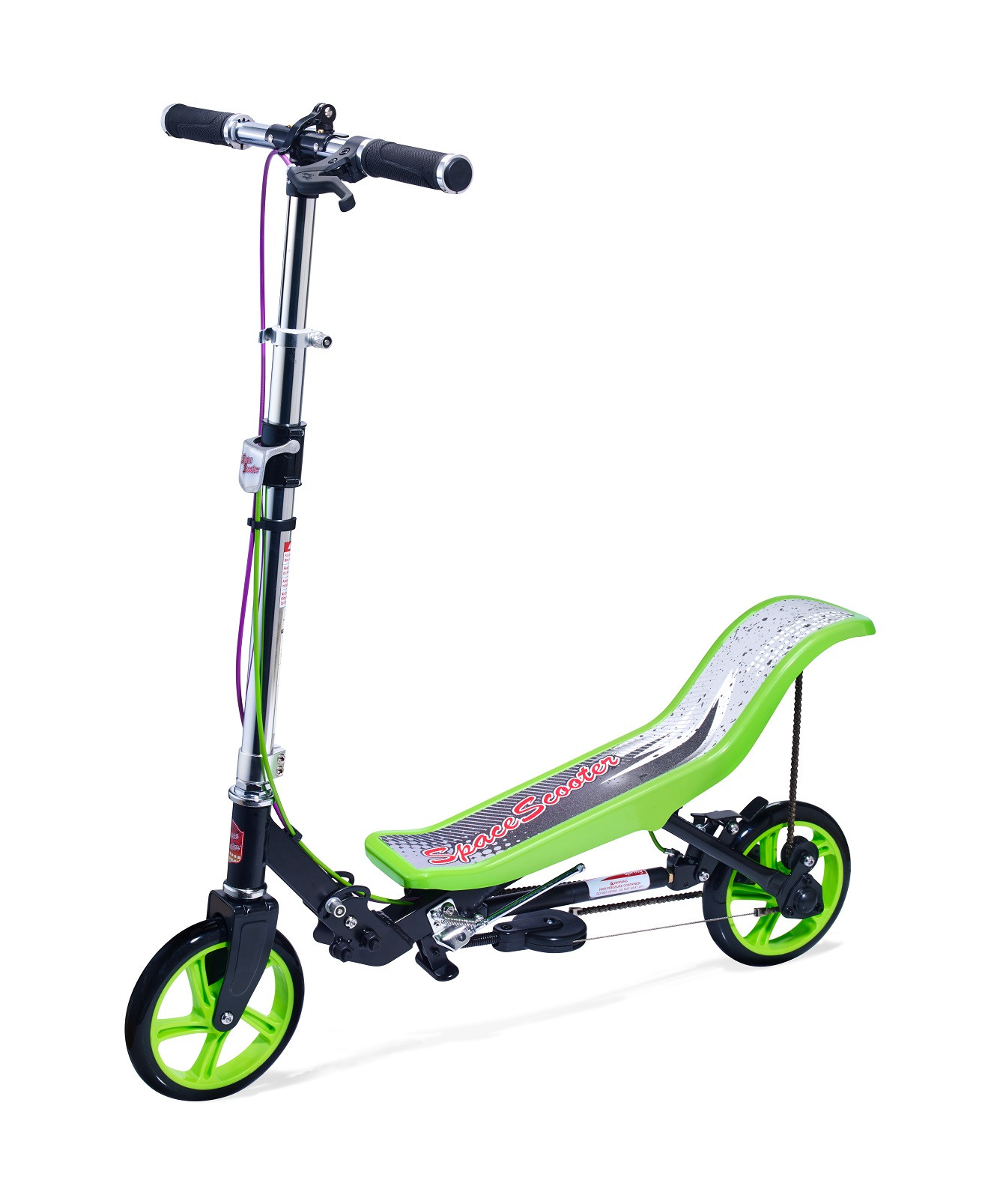 Space Scooter X590 - PRO Step - Grün/Schwarz