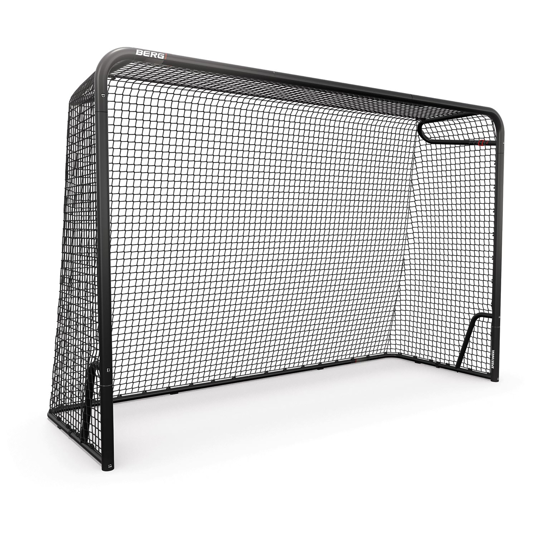 BERG SportsGoal L - Fußballtor - 200 x 300 cm - mit Hütchen und praktischem Punktezähler - Tor