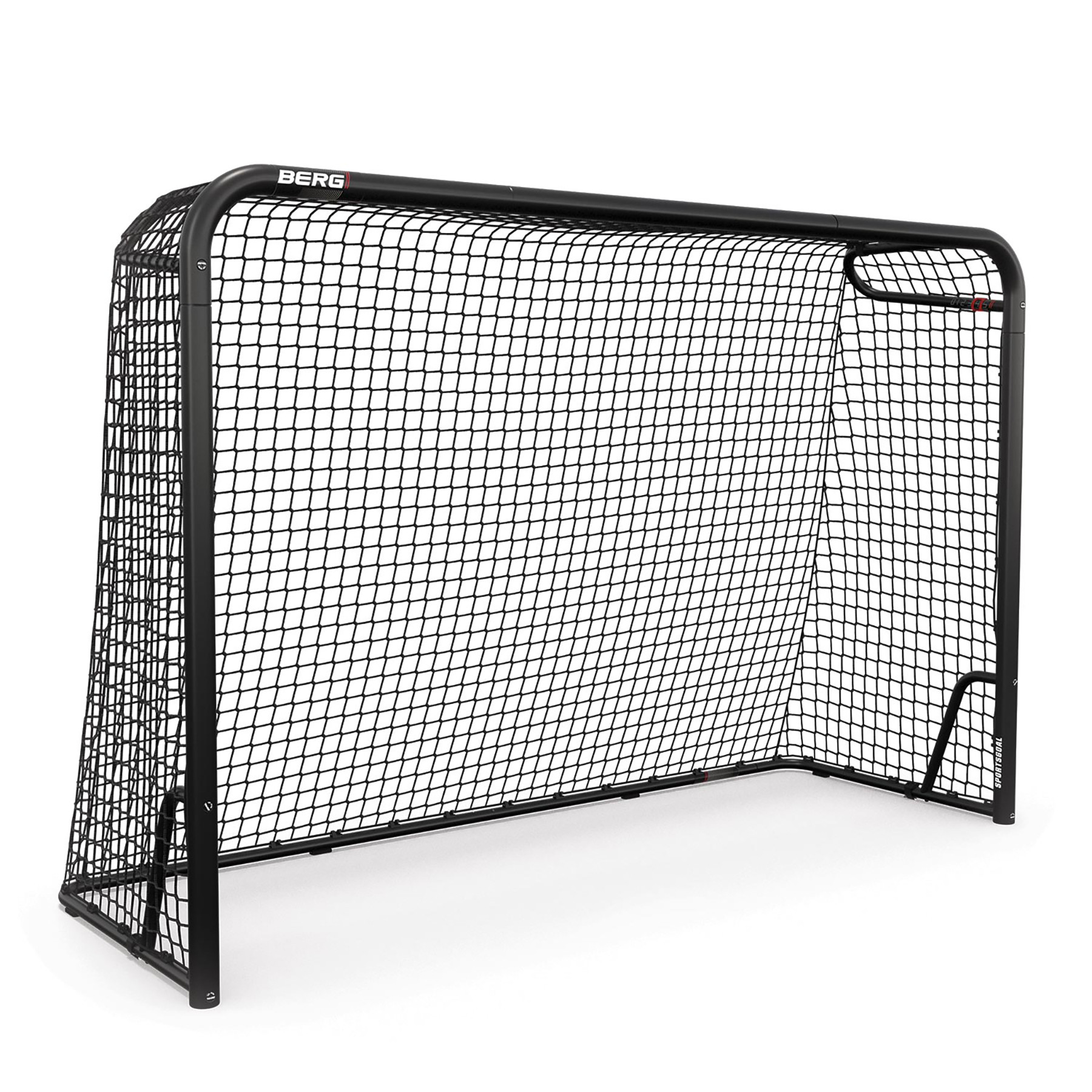 BERG SportsGoal M - Fußballtor - 160 x 240 cm - mit Hütchen und praktischem Punktezähler - Tor