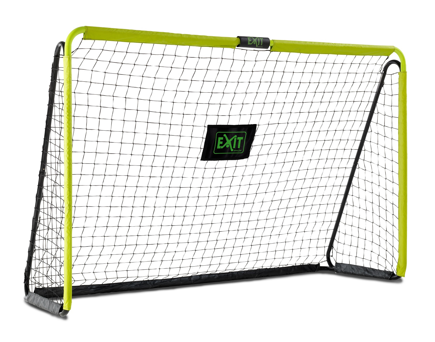 EXIT Tempo stählernes Fußballtor 300x200cm - grün/schwarz