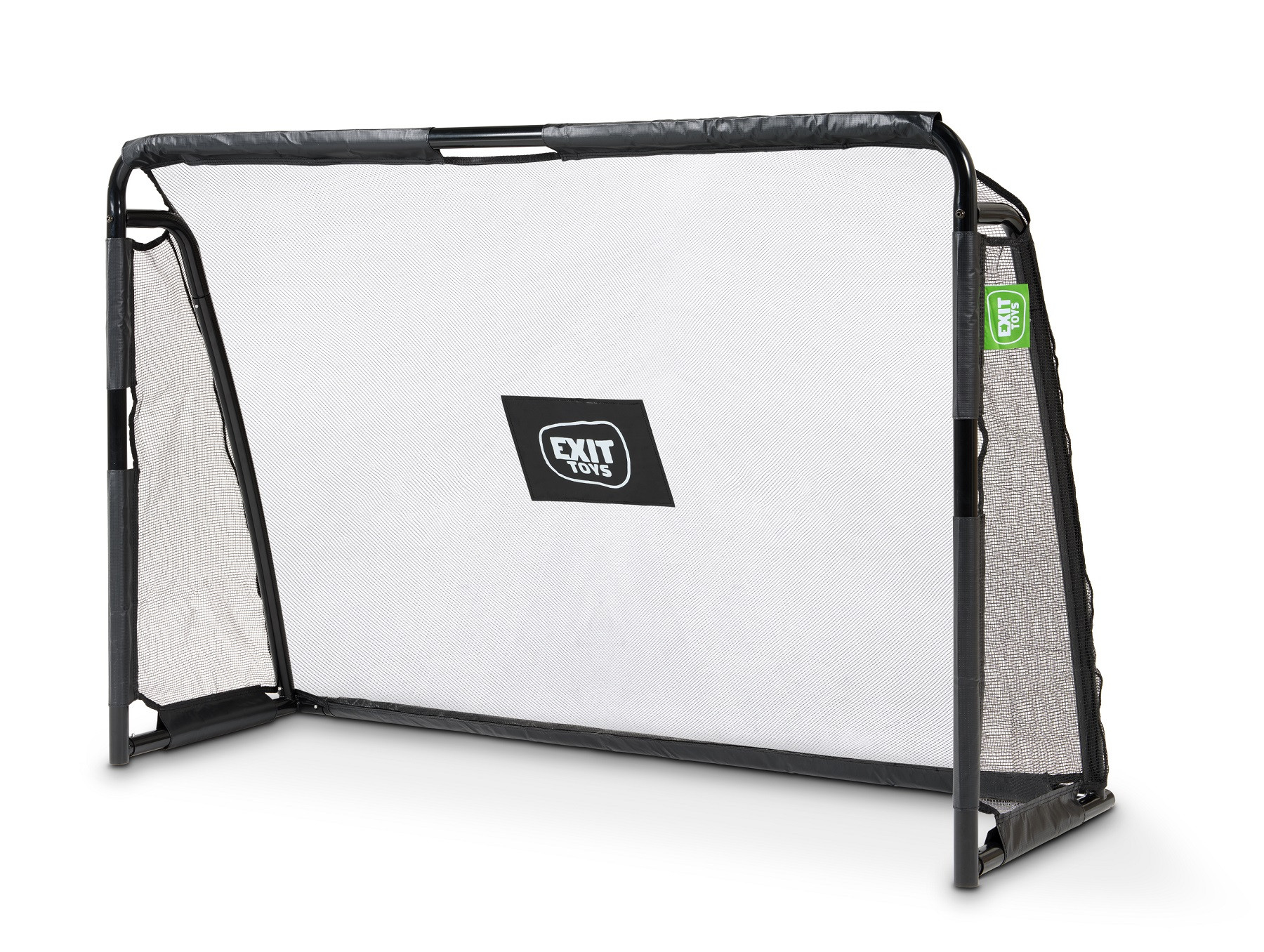 EXIT Maestro stählernes Fußballtor 180x120cm - schwarz