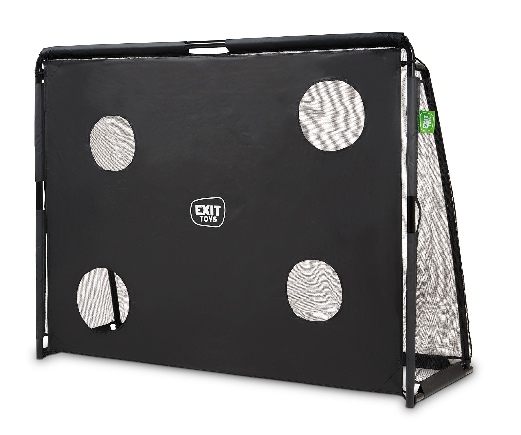 EXIT Coppa stählernes Fußballtor 220x170cm - schwarz