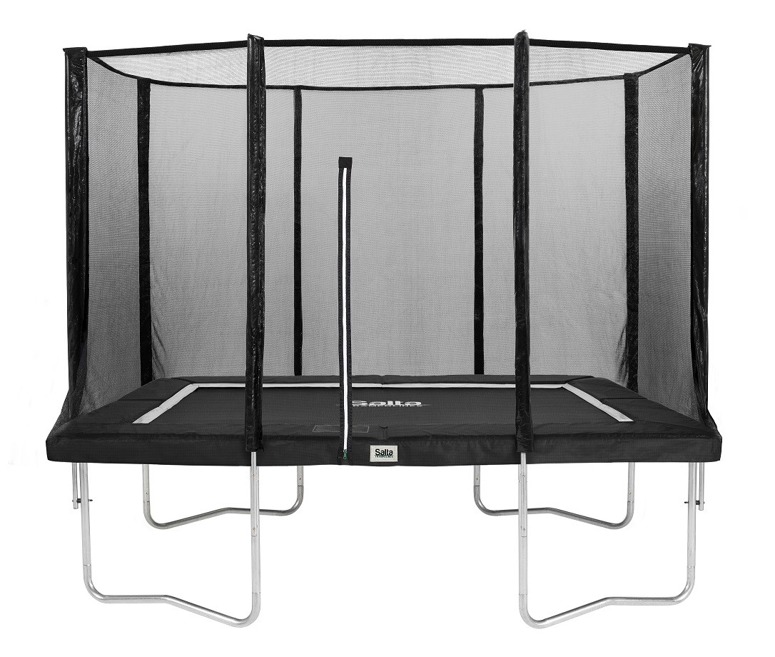 Salta Trampolin Combo - 214x153cm - Rechteckig Schwarz