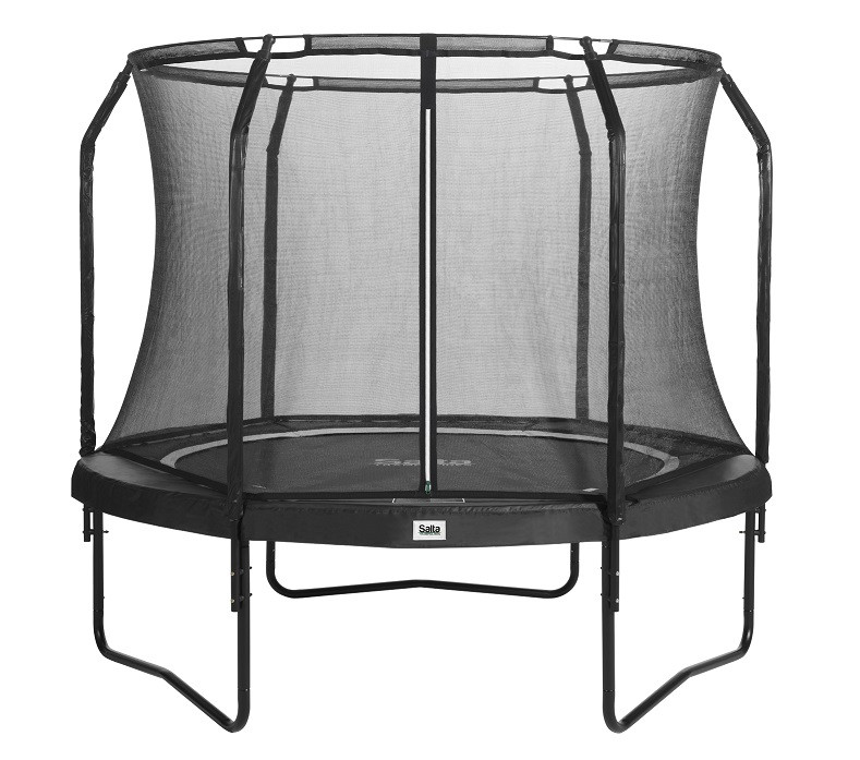 Salta Trampolin Premium Black Edition - 213cm - Rund Schwarz