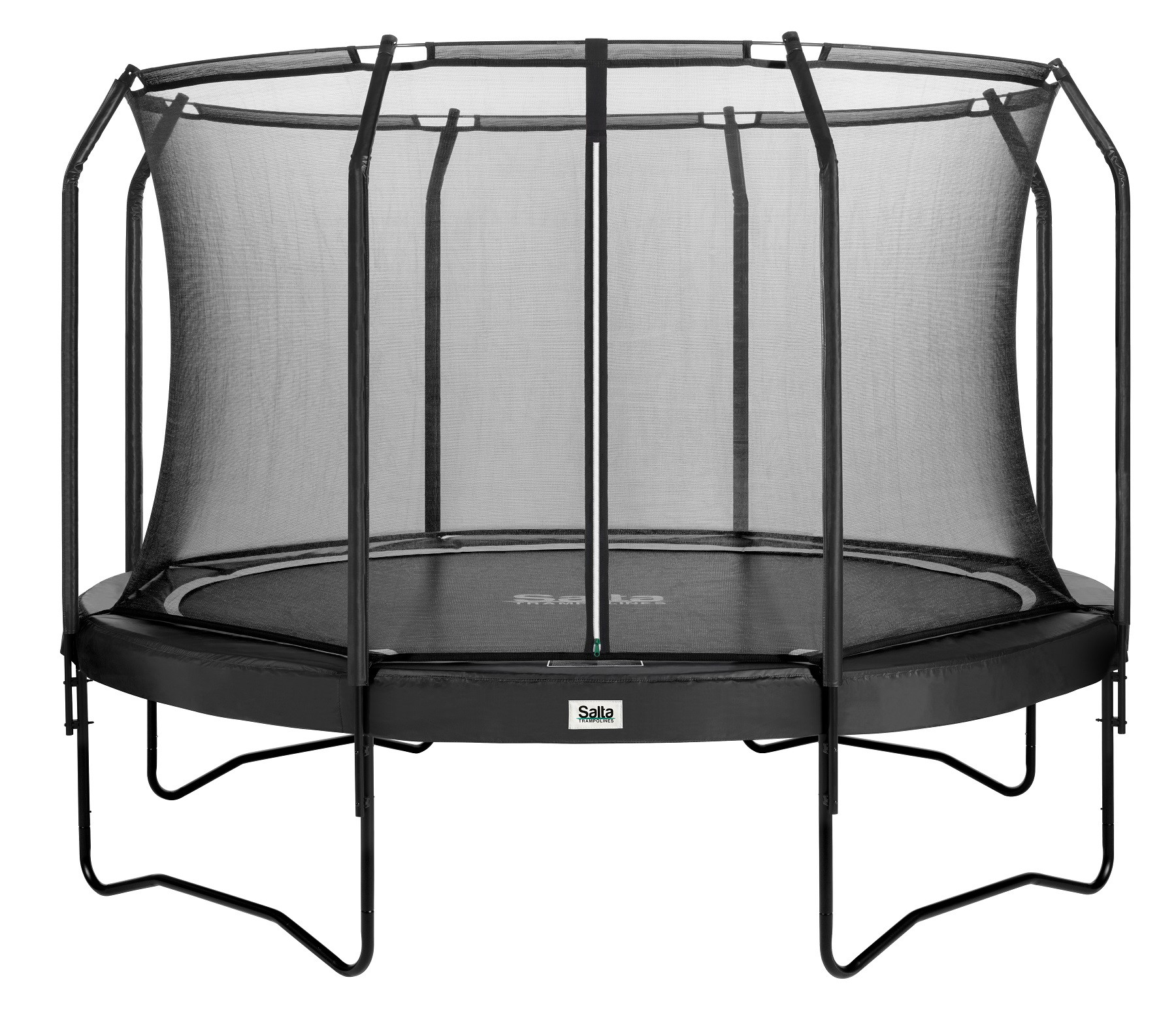 Salta Trampolin Premium Black Edition - 396cm - Rund Schwarz