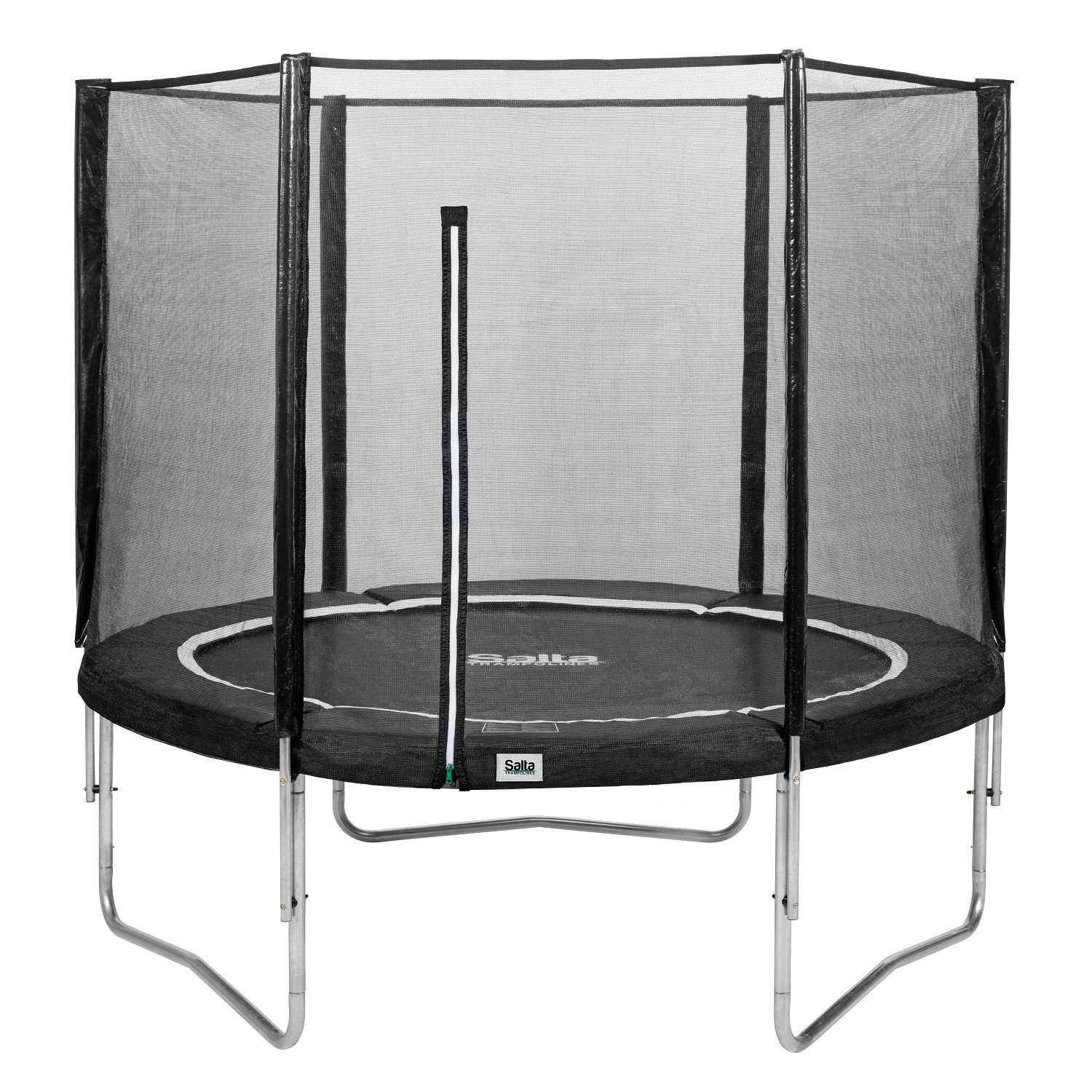 Salta Trampolin Combo - 213cm - Rund Schwarz