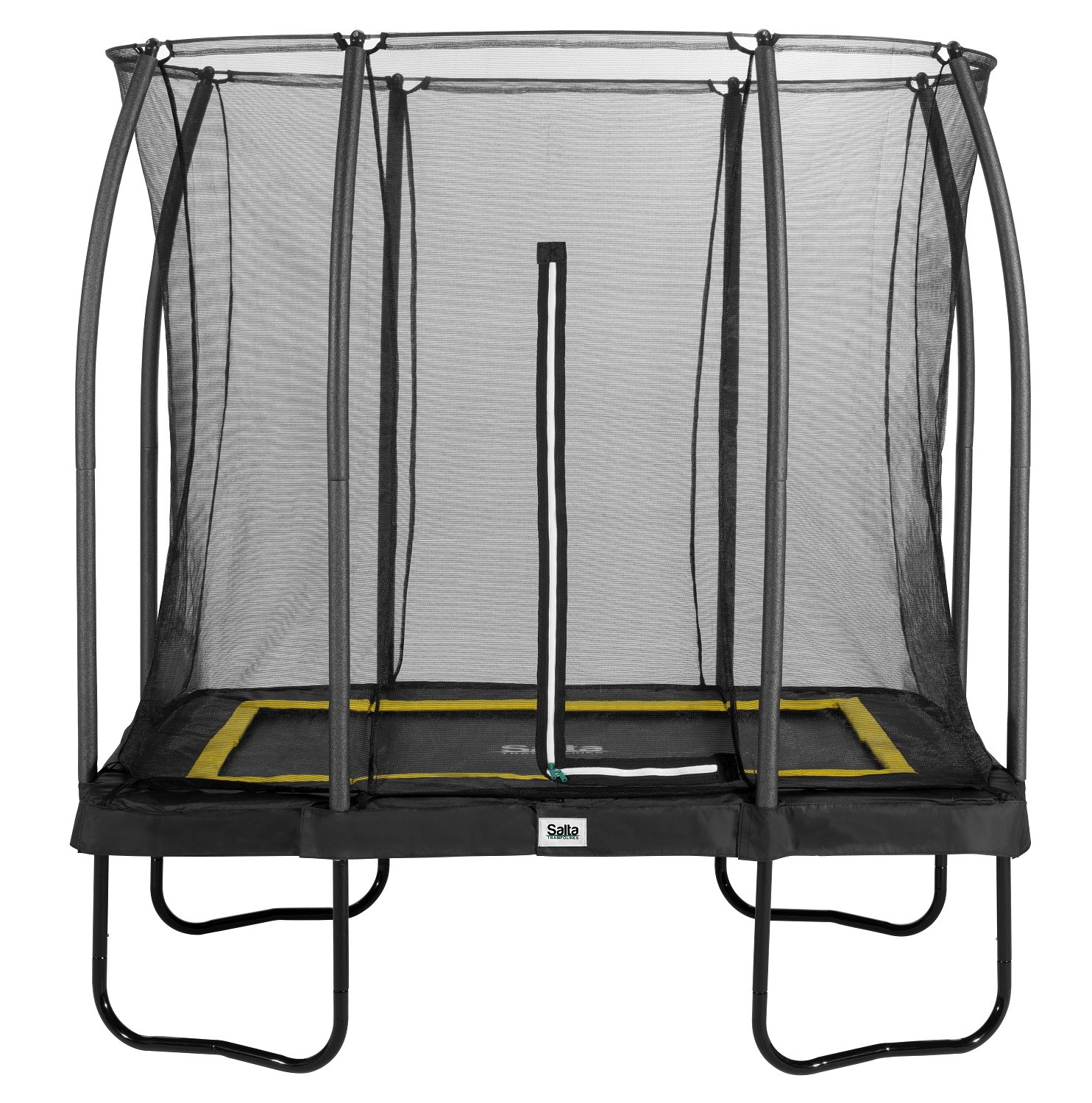 Salta Trampolin Comfort Edition - 214x153cm - Rechteckig Schwarz