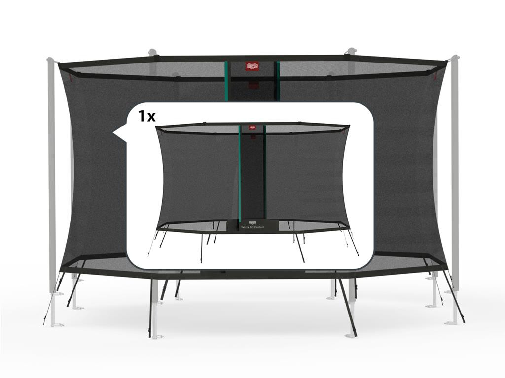 BERG Trampolin-Sicherheitsnetz - Sicherheitsnetz Comfort - 270 cm - Loses Netz