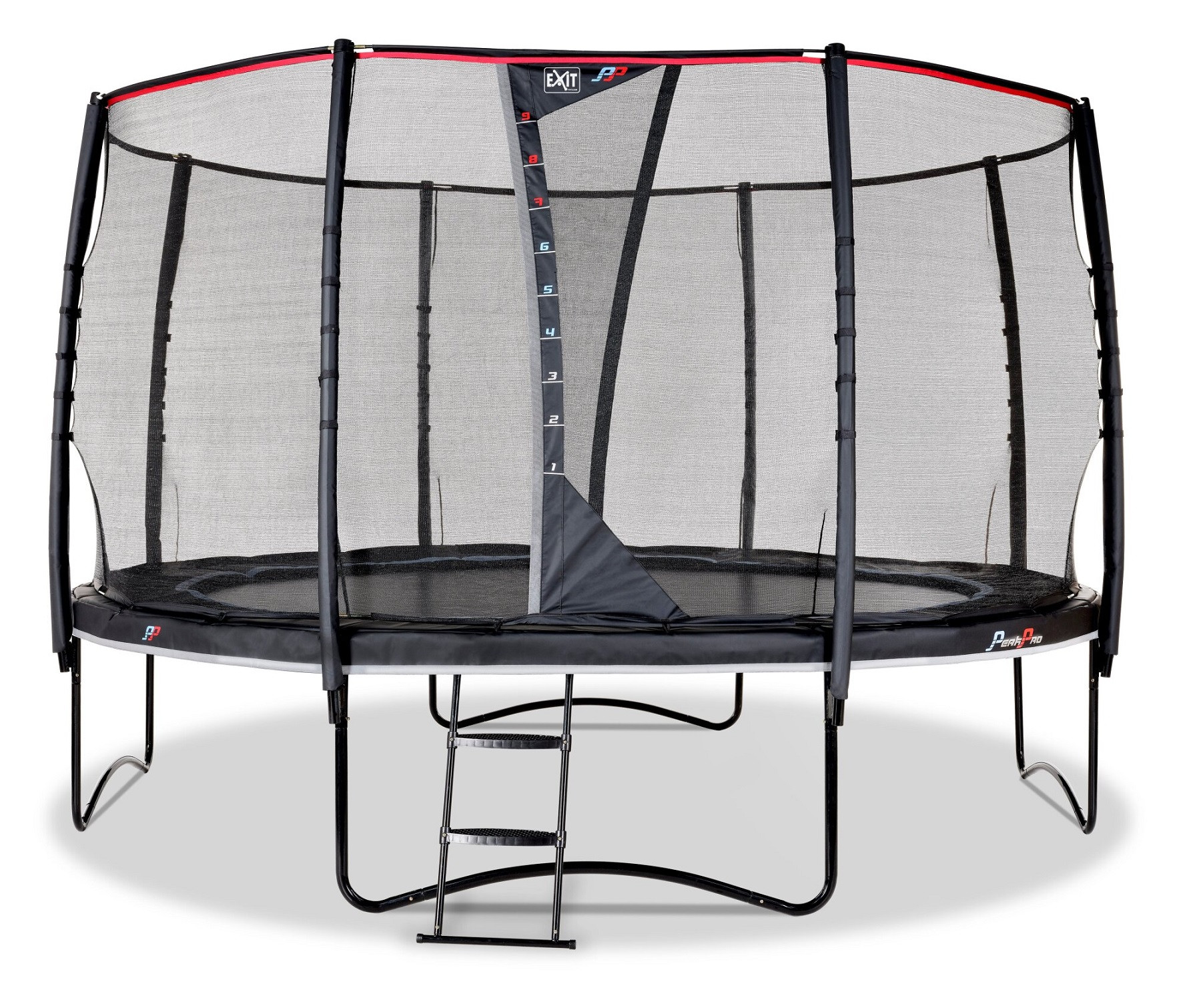 EXIT PeakPro Trampolin ø427cm - schwarz