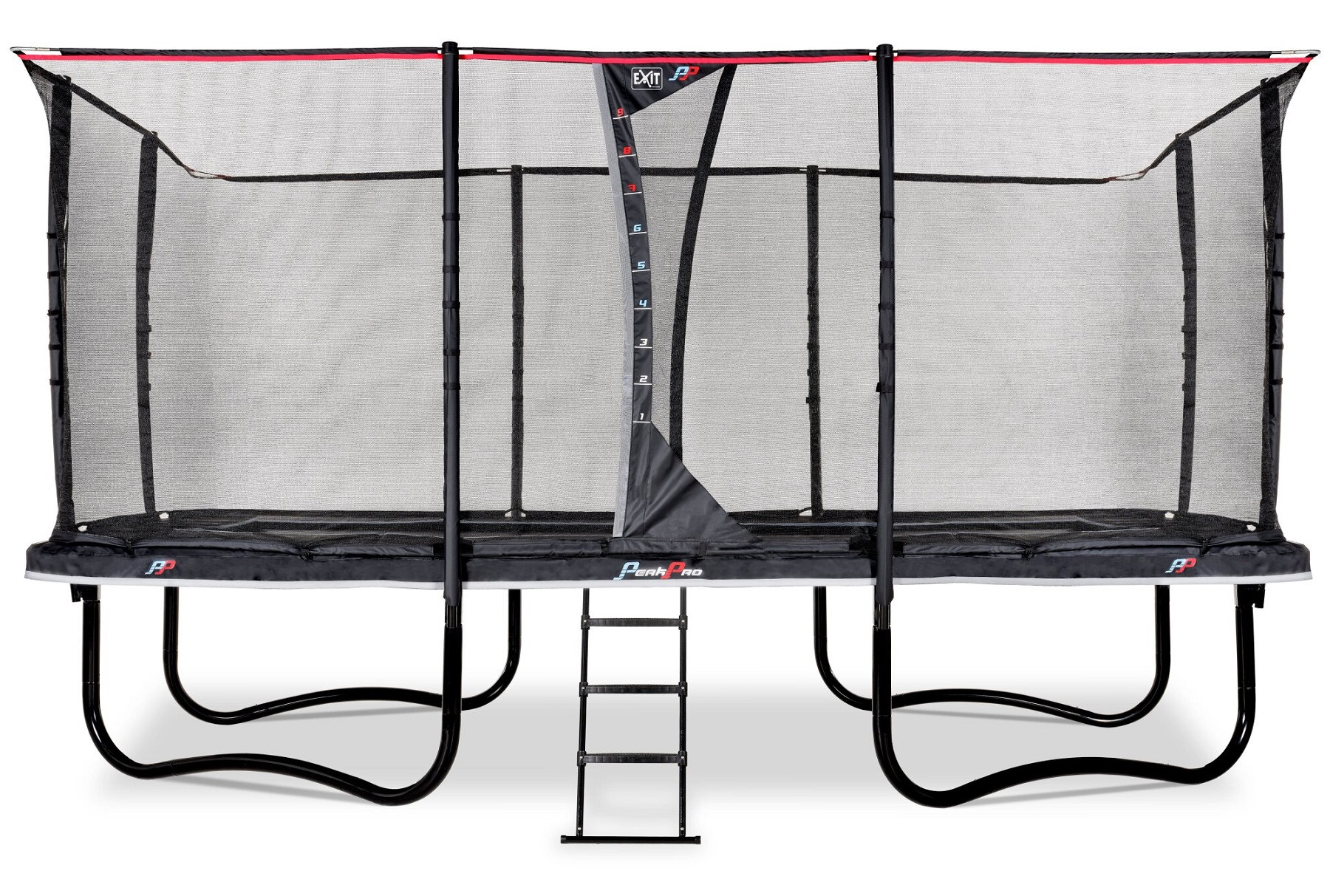 EXIT PeakPro Trampolin 305x519cm - schwarz