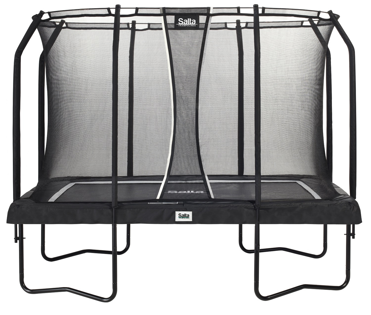 Salta Trampolin Premium Black Edition - 305x214cm - Rechteckig Schwarz