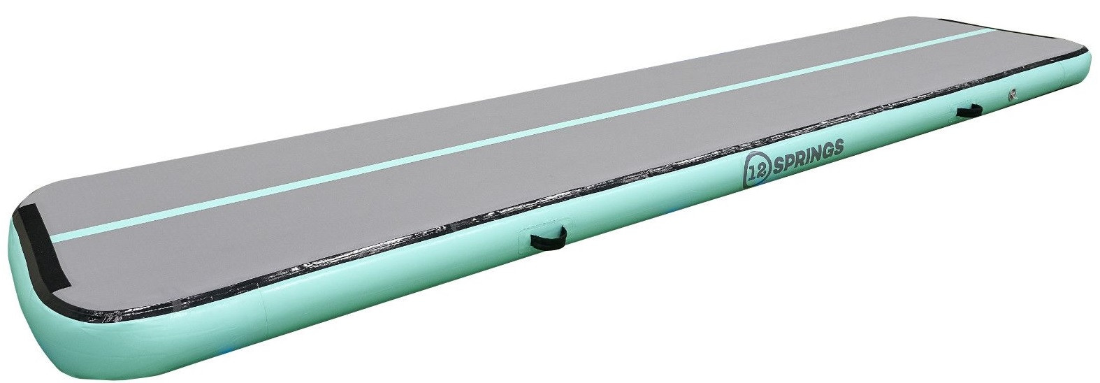 12SPRINGS Airtrack - 400 x 100 x 20 cm Plus - Grün