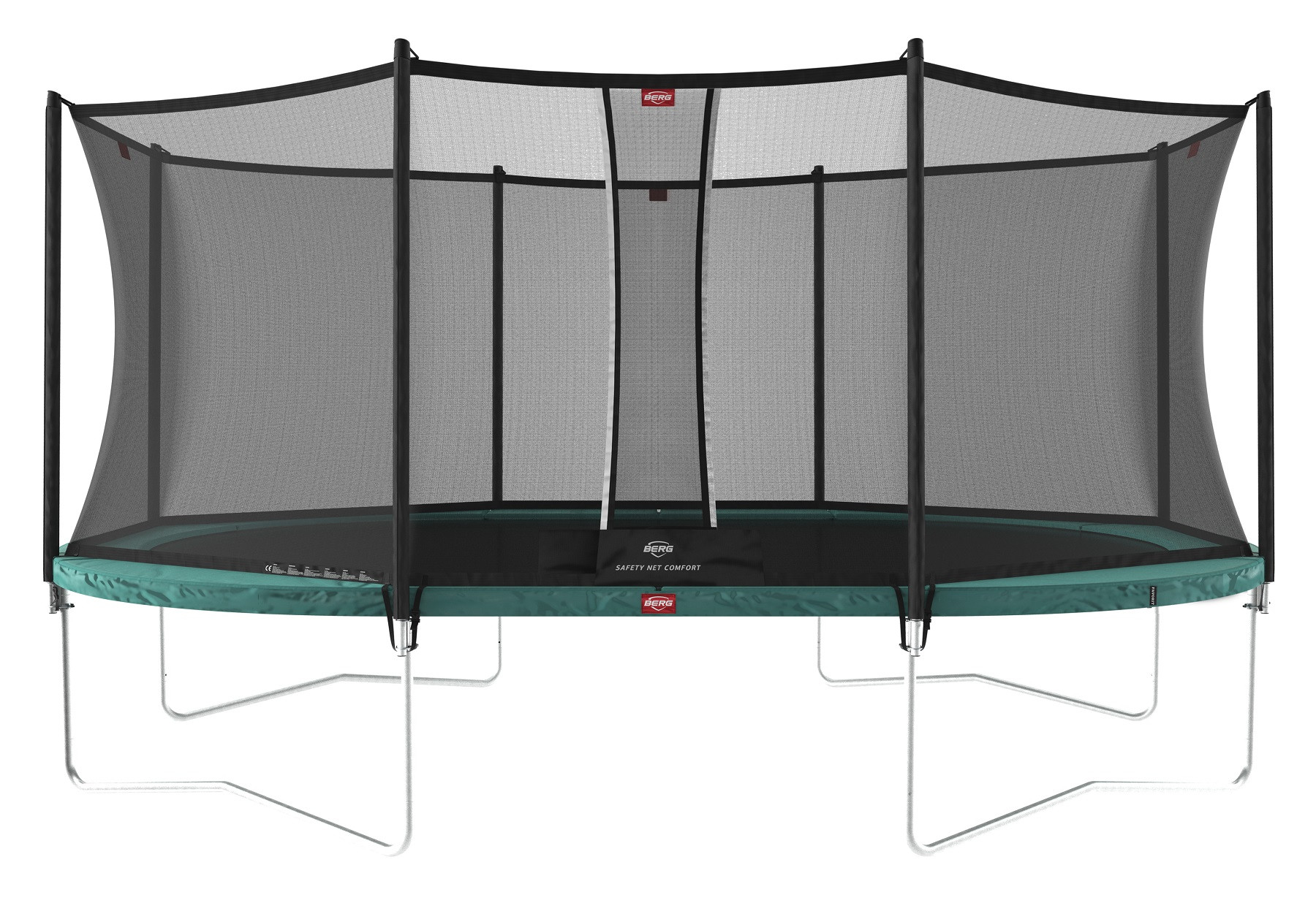 BERG Grand Favorit trampolin Regular 520 cm Grün + Safety Net Comfort