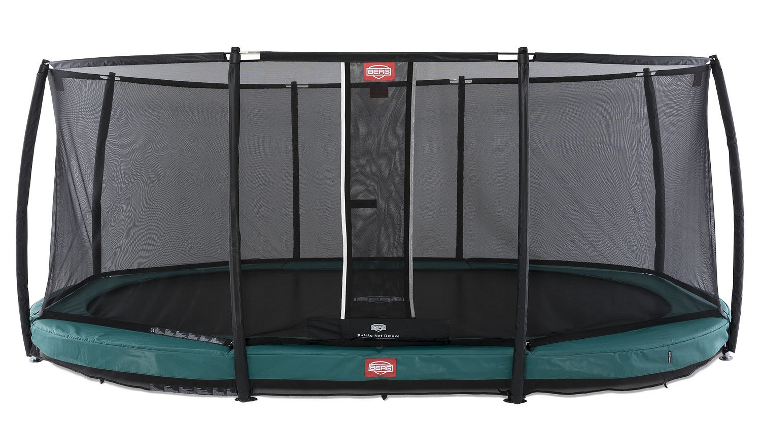 BERG Grand Champion trampolin InGround 350 cm Grün + Safety Net Deluxe