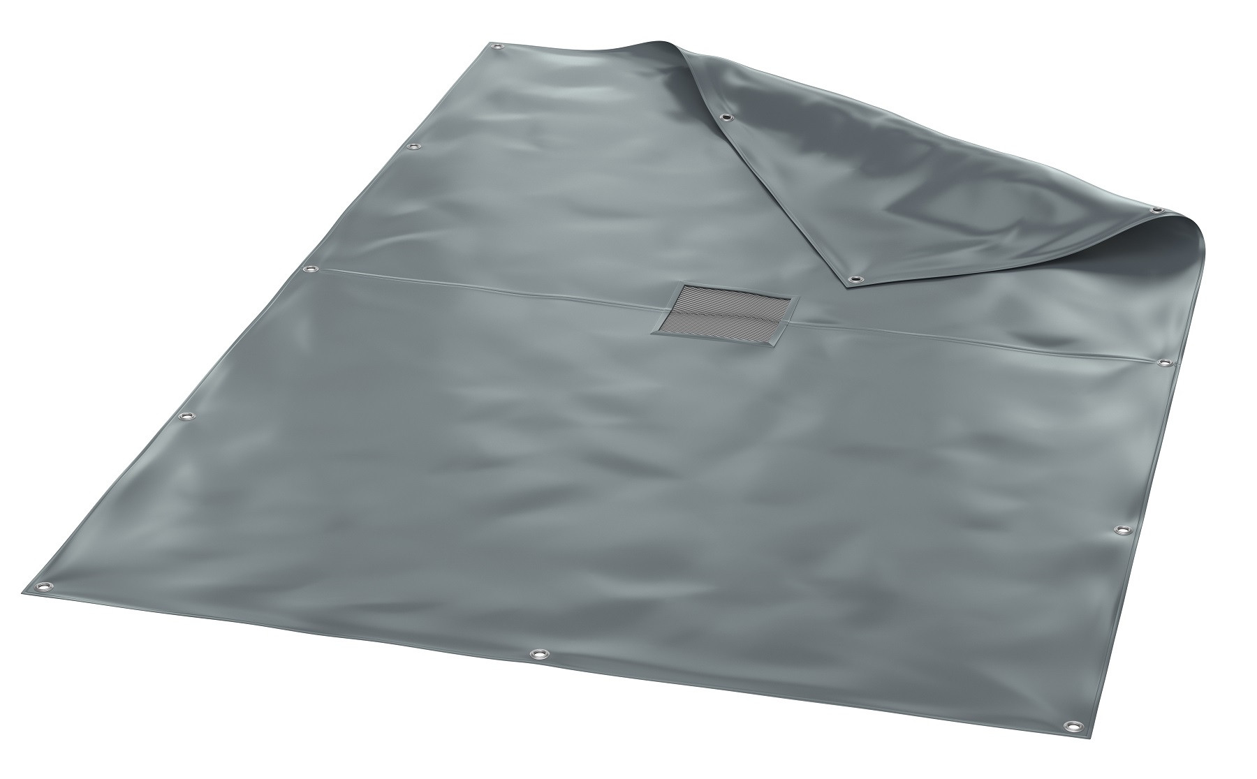 Akrobat Afdekhoes Flach auf dem Boden Trampolin 430 x 305 cm - Antraciet