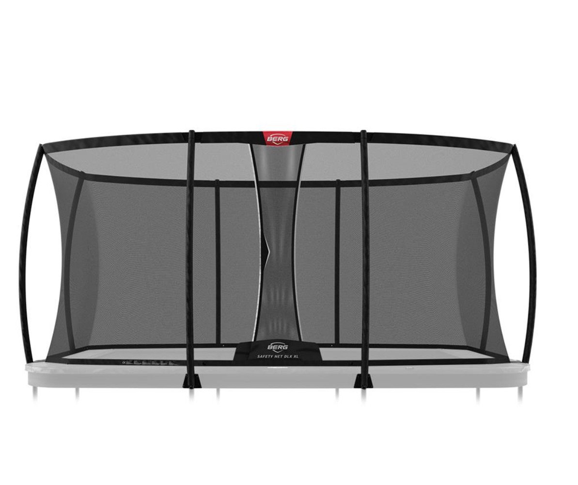 BERG Rechteckiges trampoline Sicherheitsnetze DLX XL 410 cm