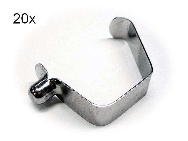 BERG Trampolin-Federklammer - 20 Stück