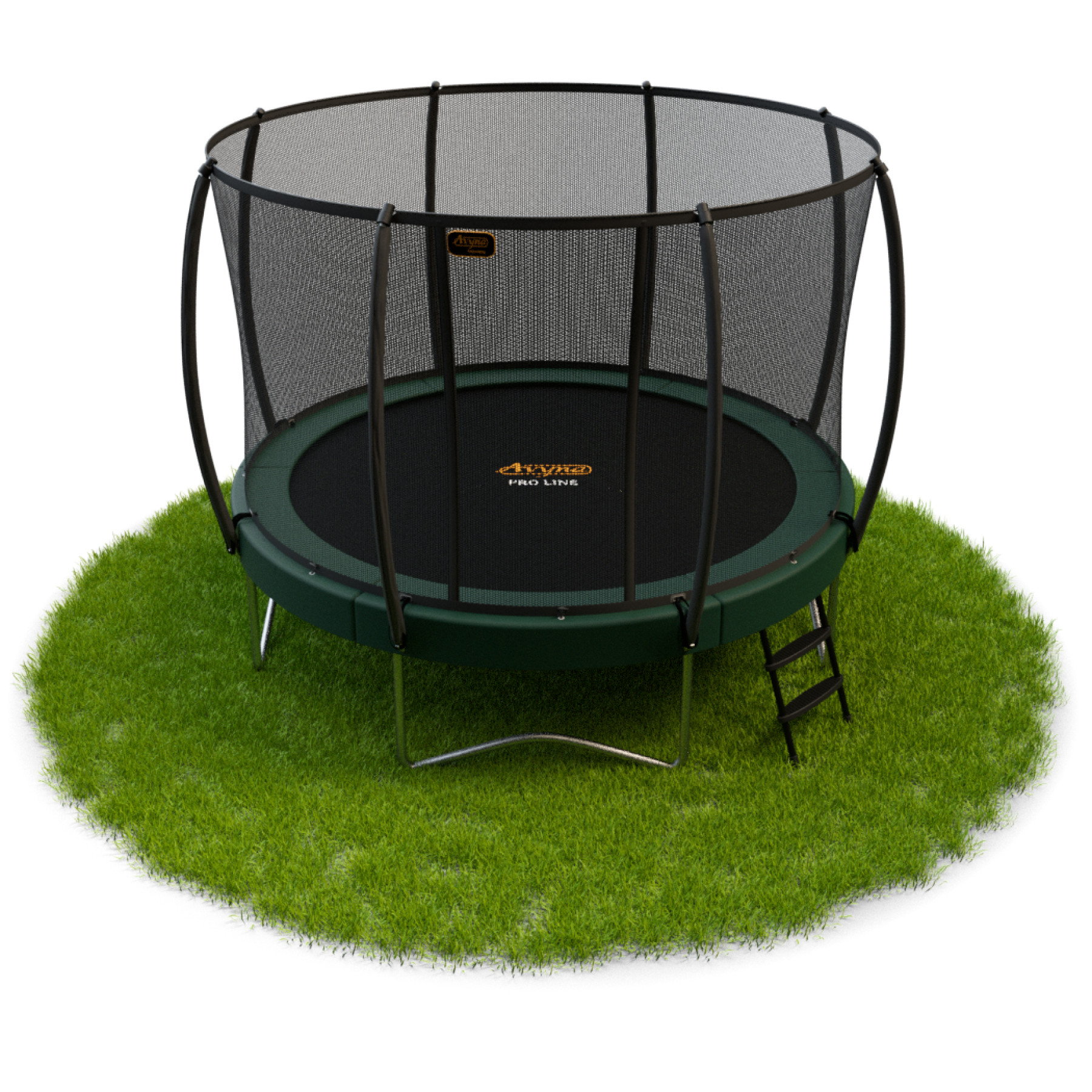 Avyna Pro-Line Trampolin mit Sicherheitsnetz 430 cm (14ft) - Grün