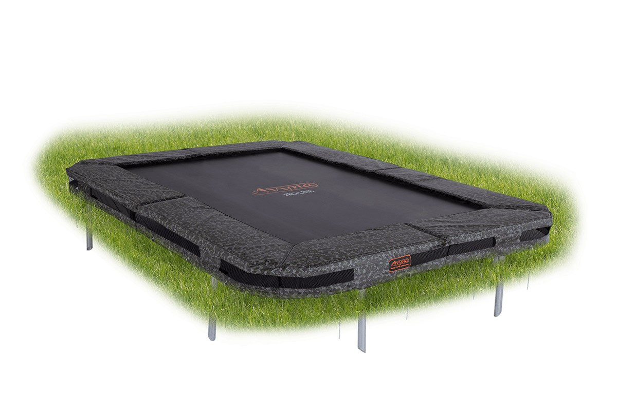 Avyna Pro-Line Boden-Trampolin 380 x 255 cm (238) - Camouflage