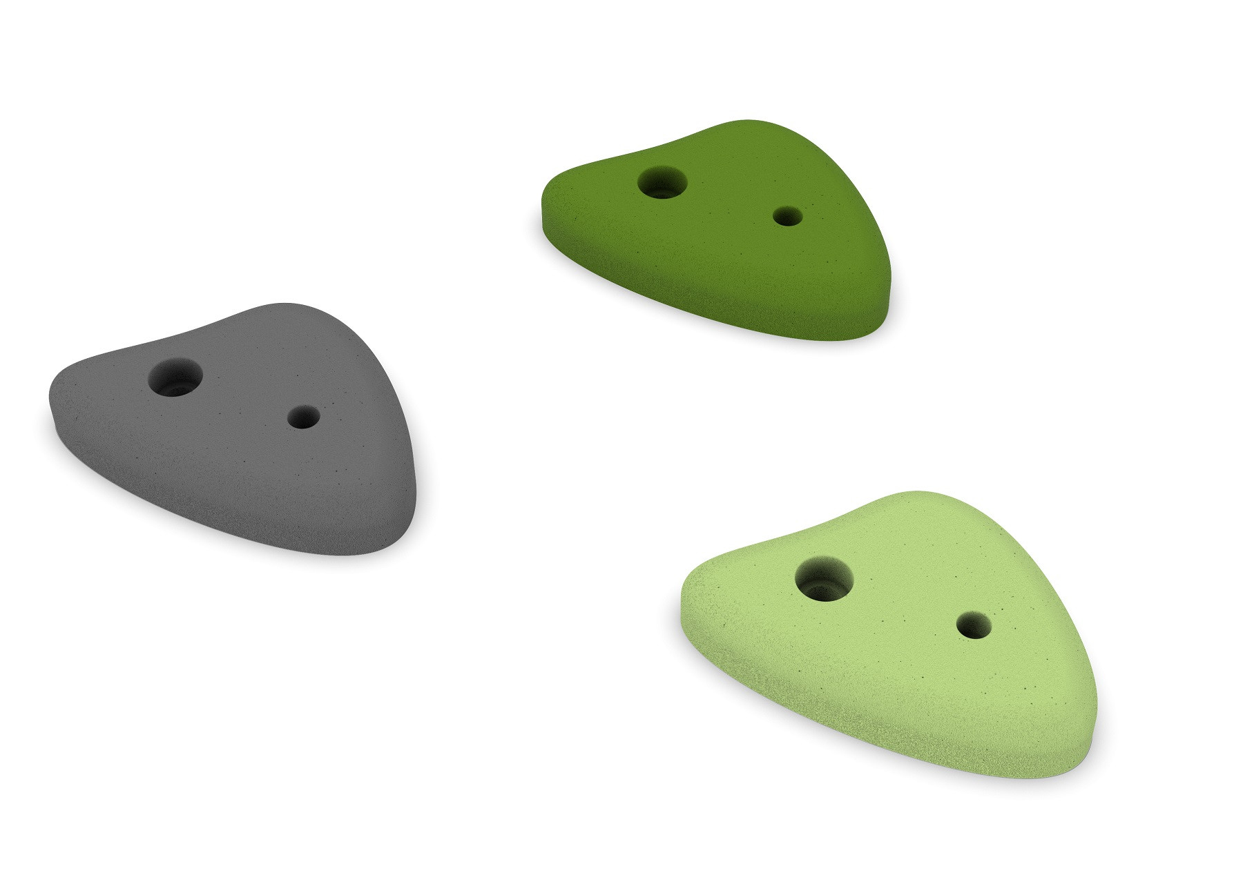 EXIT GetSet Spielplatz-Zubehör Griffe Kletterwand - 10 Stück 