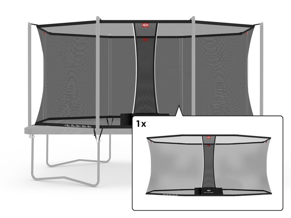 BERG Trampolin Sicherheitsnetz Teil - Ultim Safety Net Comfort - Loses Netz 410 x 250 cm