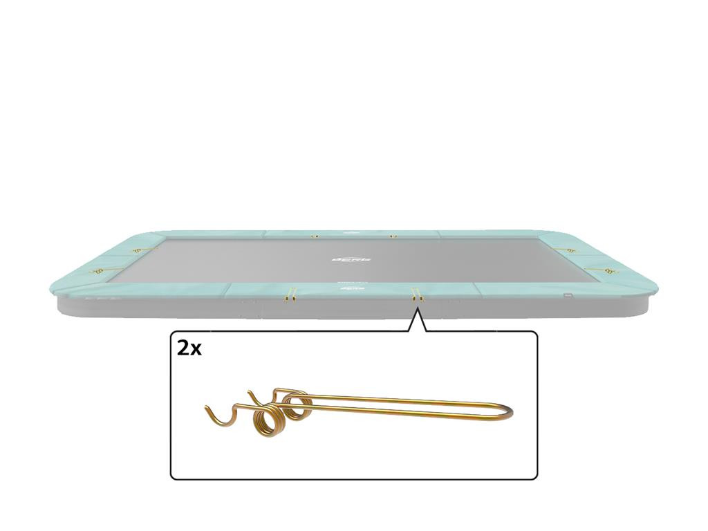 BERG Trampolinschutz Ultim Champion - Feder - 410 x 250 cm - 2 Stück