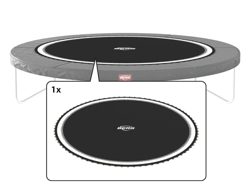 BERG Trampolin-Hüpfmatte Favorit - 430 cm - mit weißer Umrandung