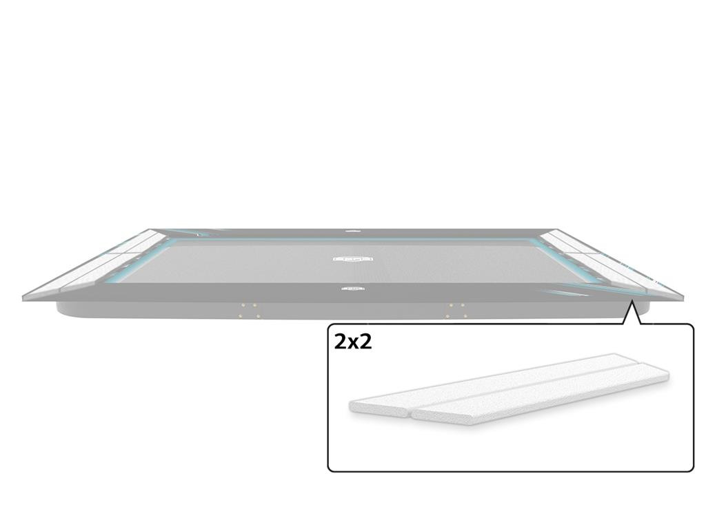 BERG Trampolin Teil - Ultim Elite - Eckschaumteile für Schutzrand (2x)