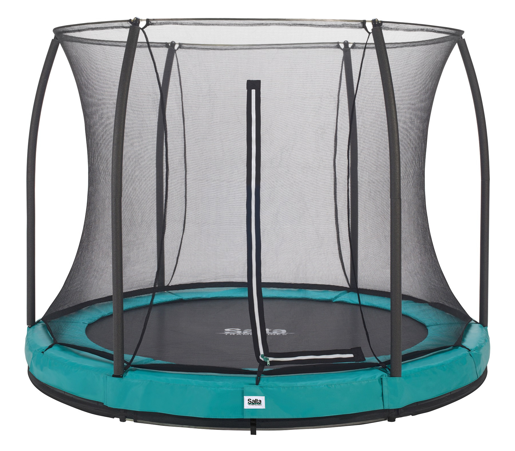 Salta Trampolin Comfort Edition Ground - 183cm - Rund Grün