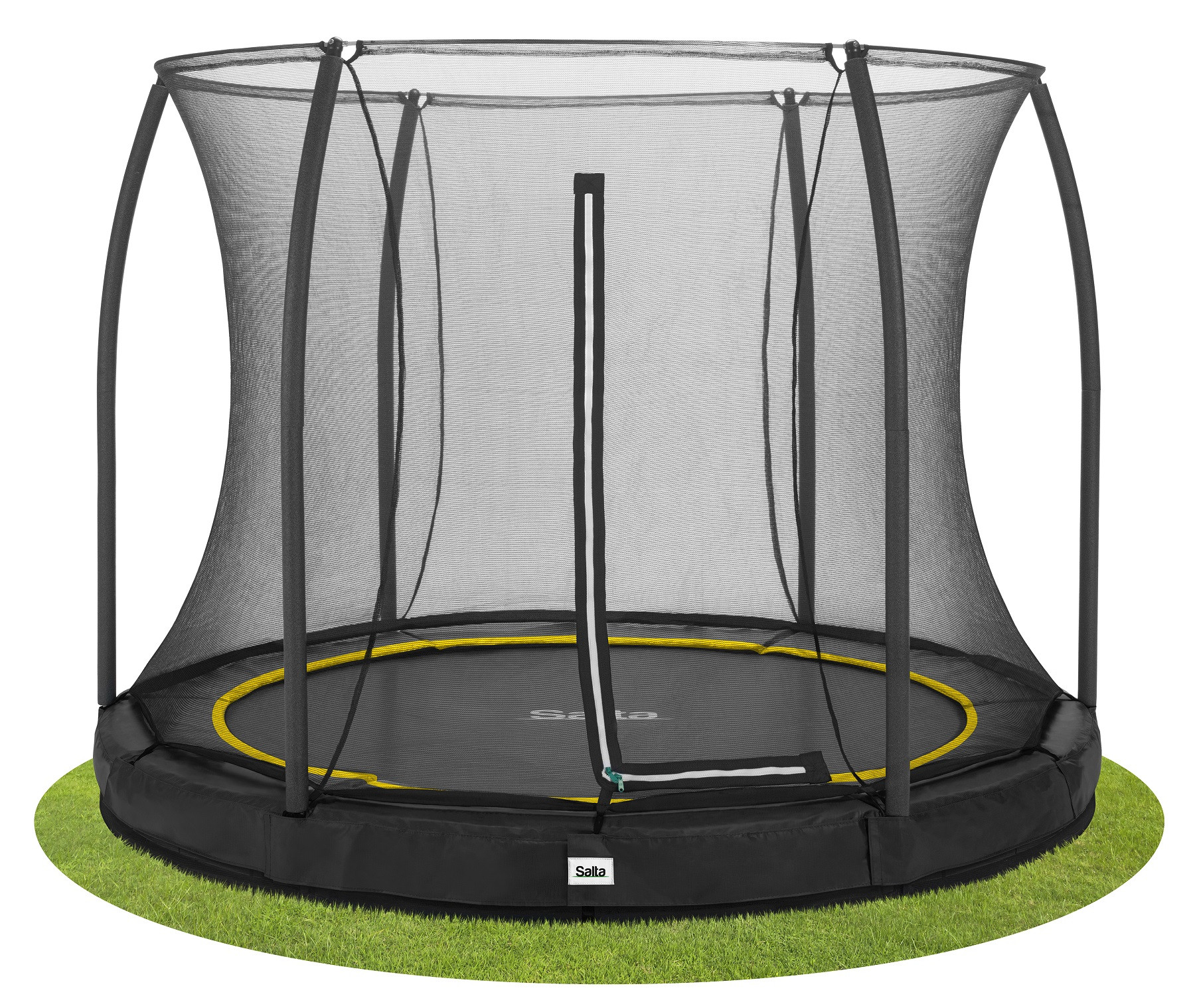 Salta Trampolin Comfort Edition Ground - 305cm - Rund Schwarz