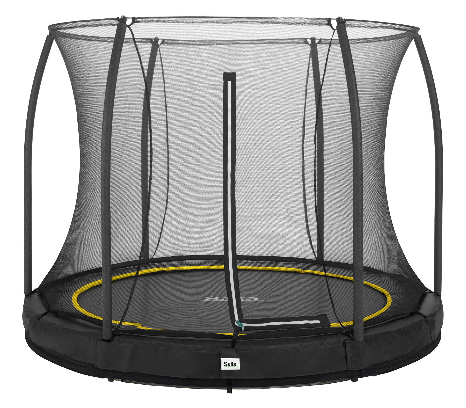 Salta Trampolin Comfort Edition Ground - 366cm - Rund Schwarz