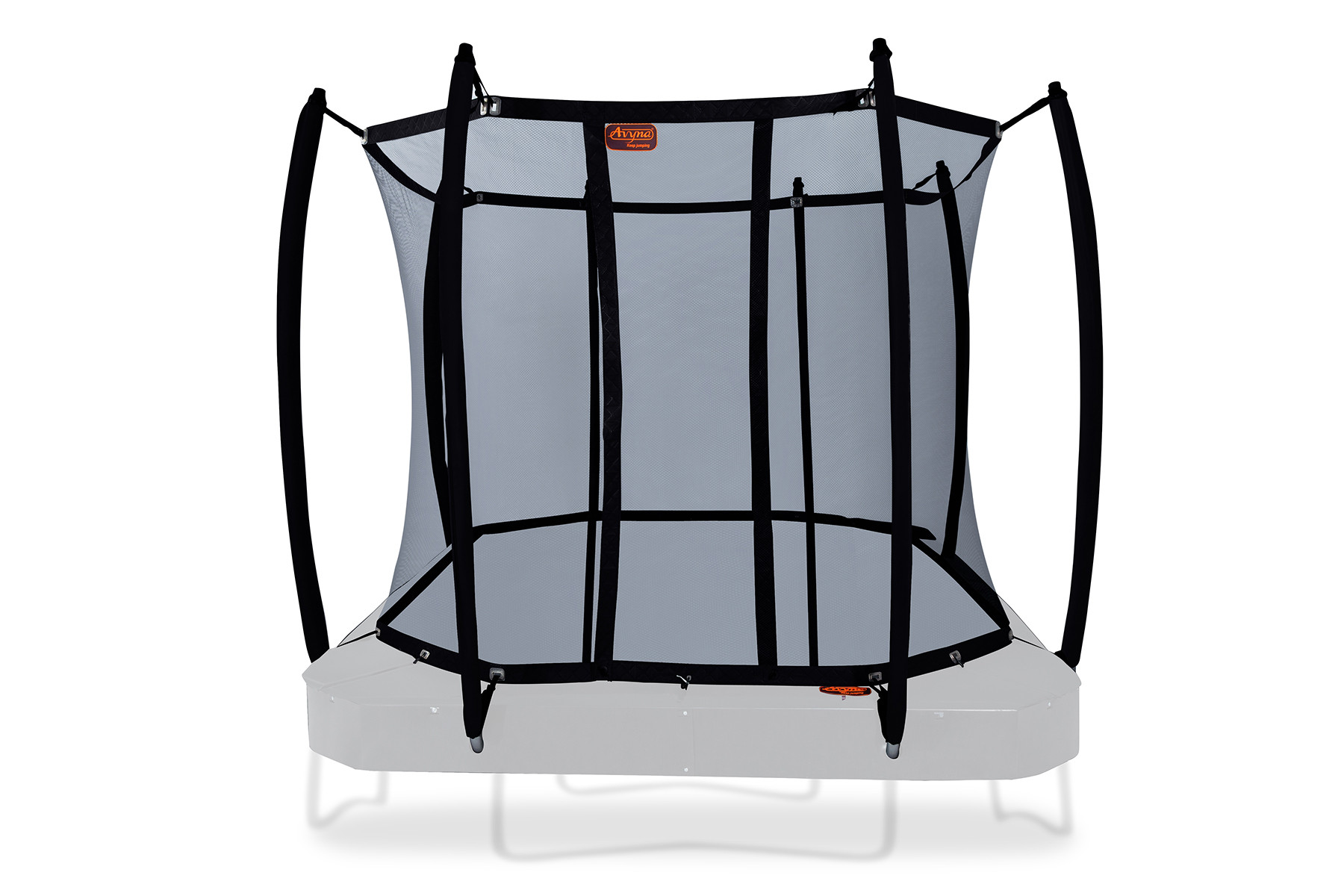 Avyna Trampolin Sicherheitsnetz Royal Class - 520 x 305 cm (352) - Schwarz
