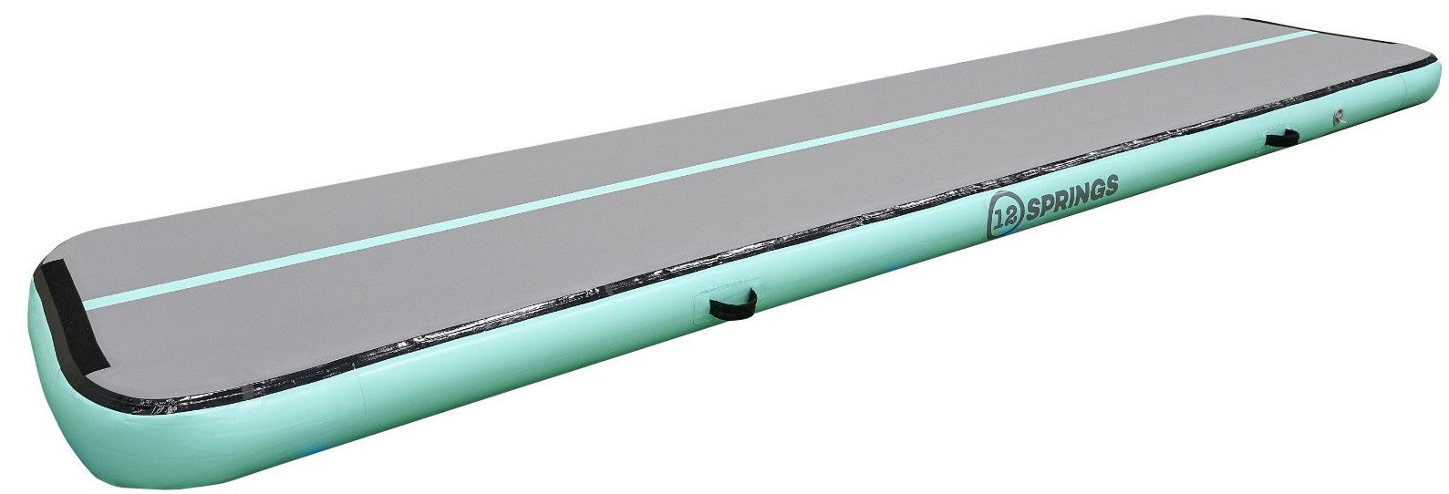 12SPRINGS Airtrack - 300 x 100 x 20 cm - Plus - Grün