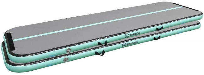 2er-Set - 12SPRINGS Airtrack 300 x 100 x 10 cm Standard - Grün