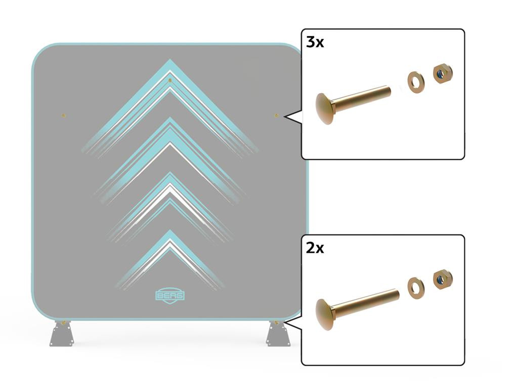 BERG AeroWall - Befestigungselemente