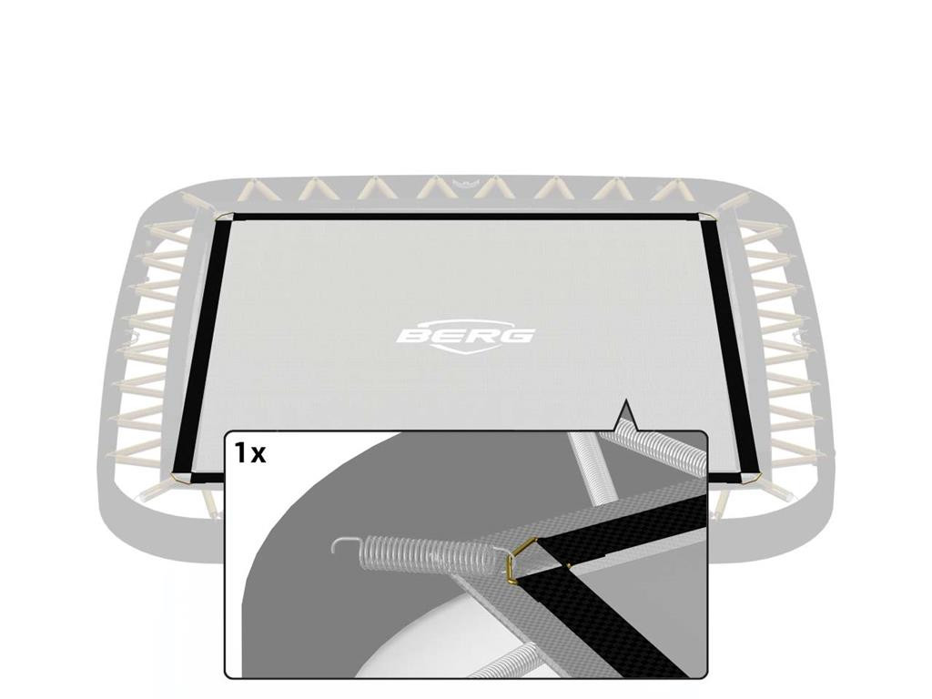 BERG Trampolinteil Ultim Champion - Schutzband 200 x 200 cm