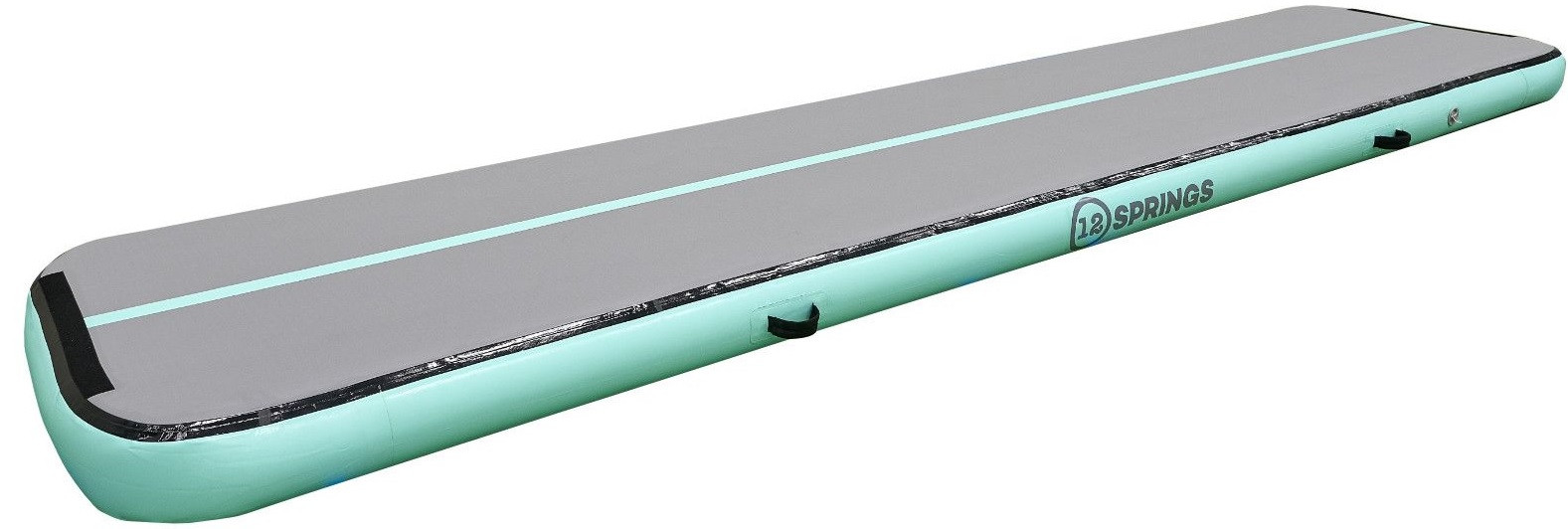 12SPRINGS Airtrack - 500 x 100 x 20 cm - Plus - Grün