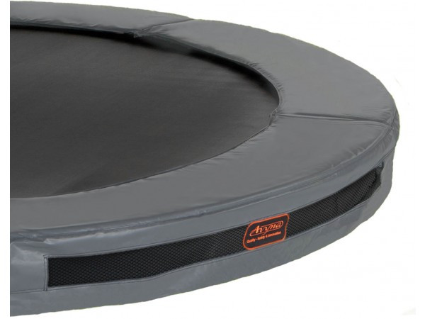 Avyna Trampolin-Sicherheitsring Pro-Line - Unterirdisch - ø 430 cm (14ft) - Grau