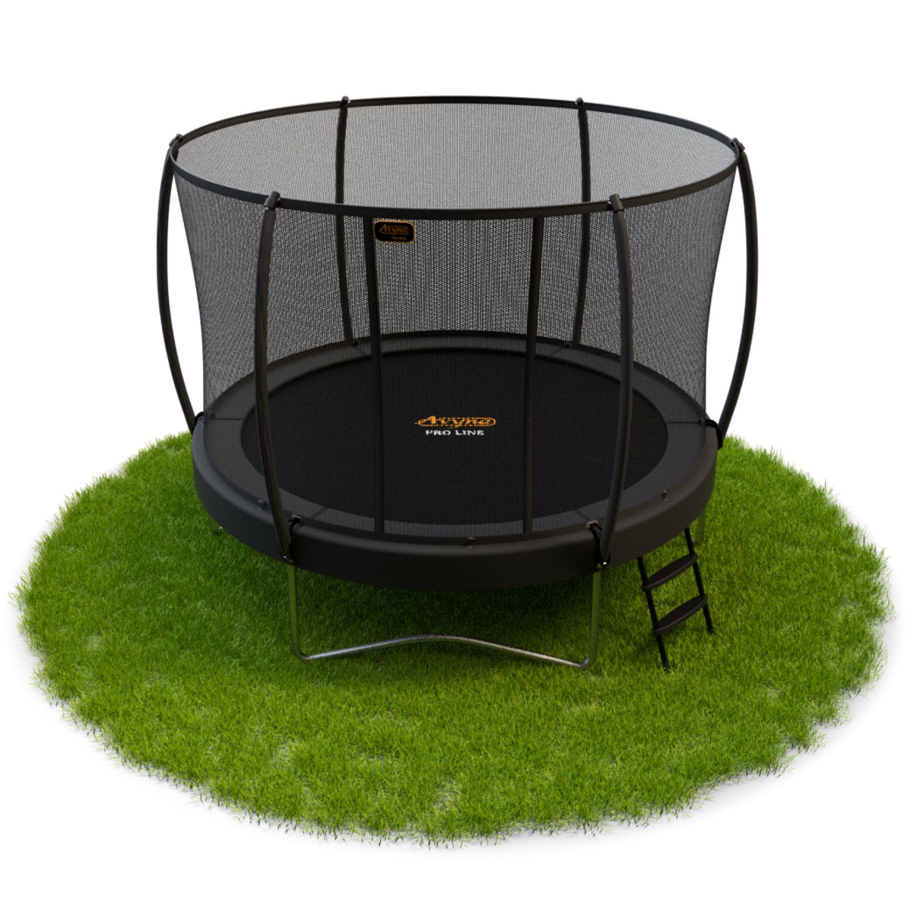 Avyna Pro-Line Trampolin mit Sicherheitsnetz 305 cm (10ft) - Grau