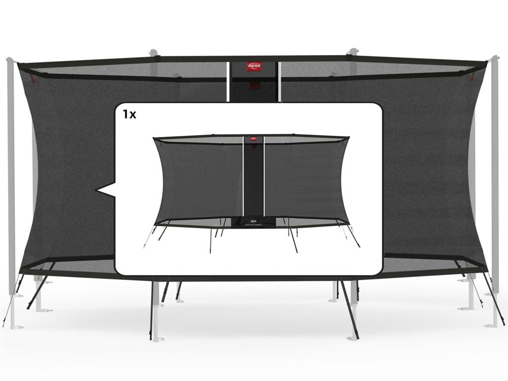 BERG Trampolin-Sicherheitsnetzteil - Grand Safety Net Comfort - Loses Netz 520 (für 8 Stangen)